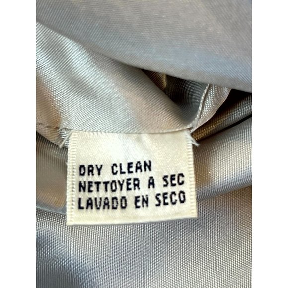 Rena Rowan Womens Blouse Top Sleeveless Embroidered Square Neck Gray Size 8 - Picture 6 of 6